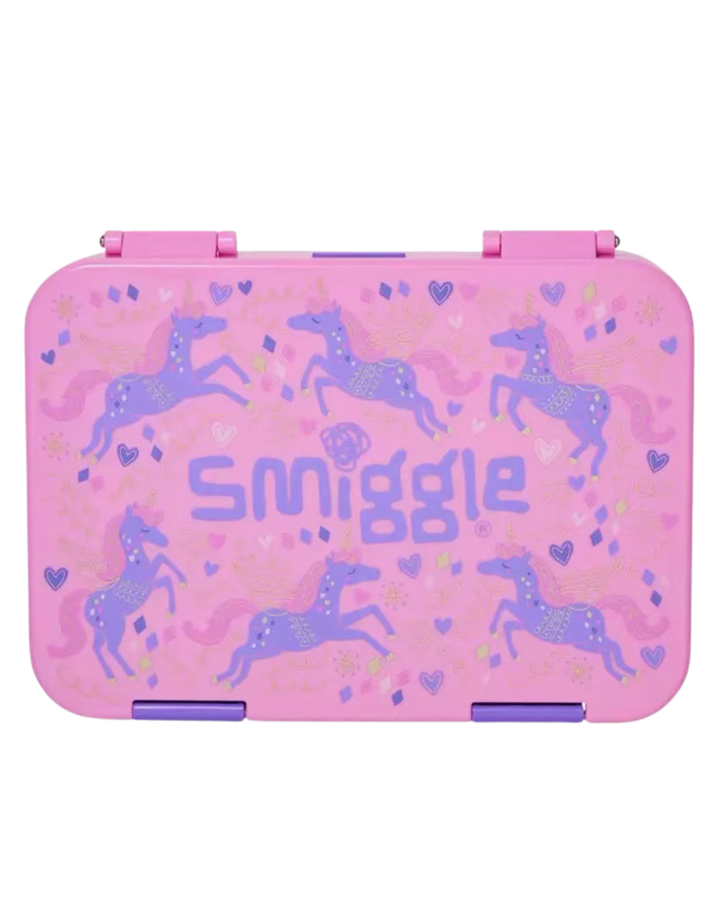 Pink Adventurous Unicorn Medium Bento Lunchbox