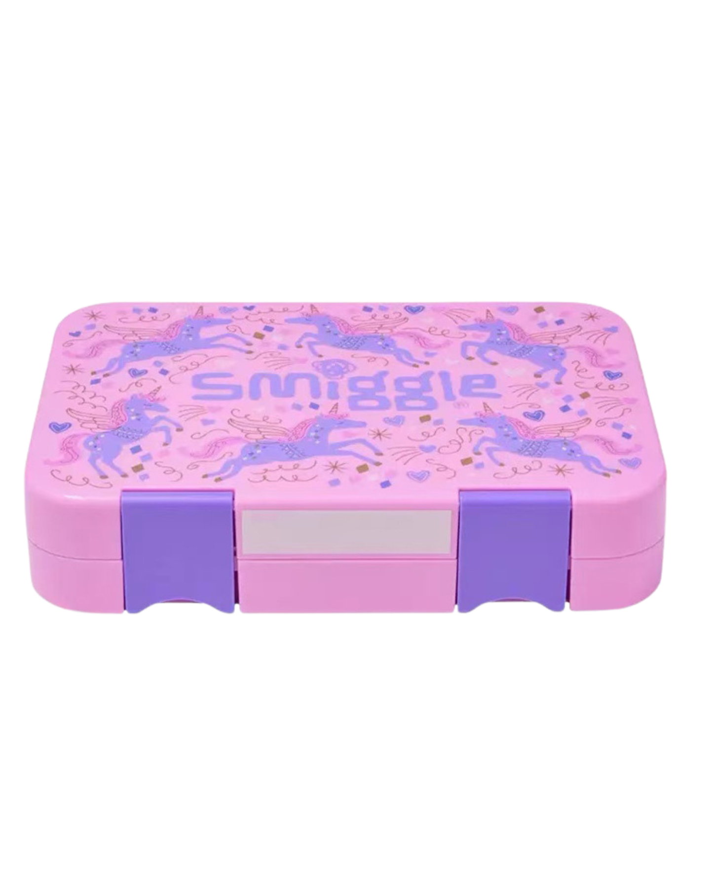 Pink Adventurous Unicorn Medium Bento Lunchbox