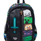 Smiggle Minecraft backpack grade 1-4 backpack 42cm