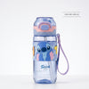 Stitch Disney drink bottle 500ml straw + direct drink
