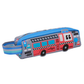 Smiggle grey cars & truck  pencil case