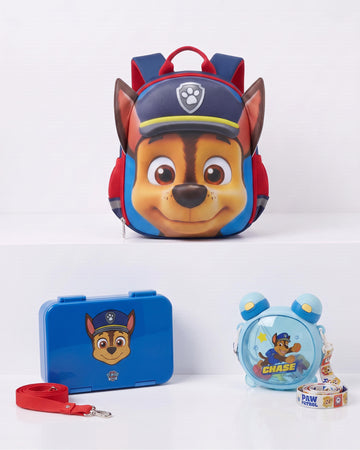 Paw patrol chase red blue  kindergarten 3 pcs set