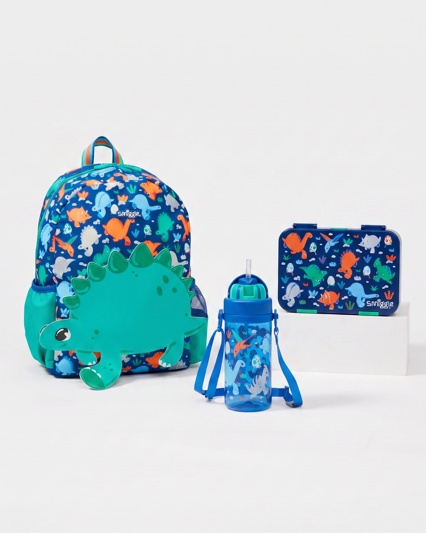 Smiggle dino junior kg2 kg3 5pcs set