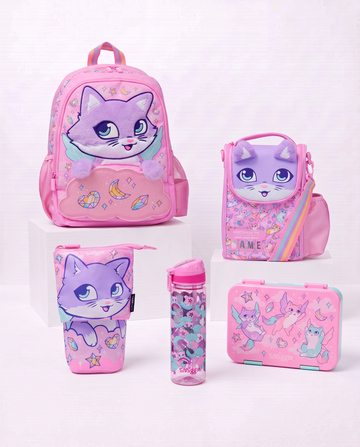 Smiggle cat junior set 5pcs kg2 kg3