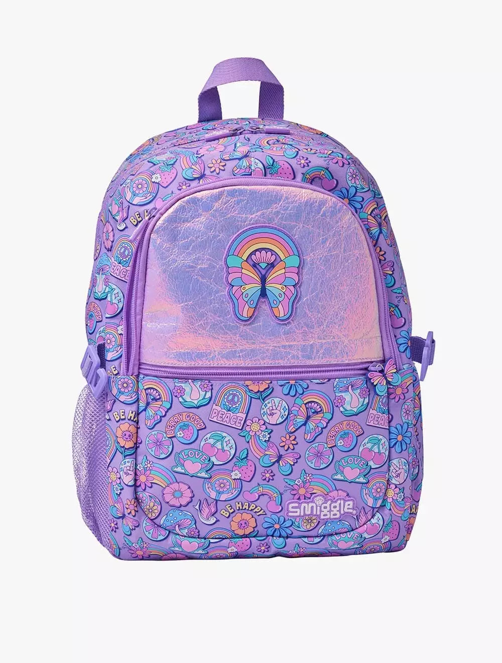 Smiggle butterfly primary school backpack