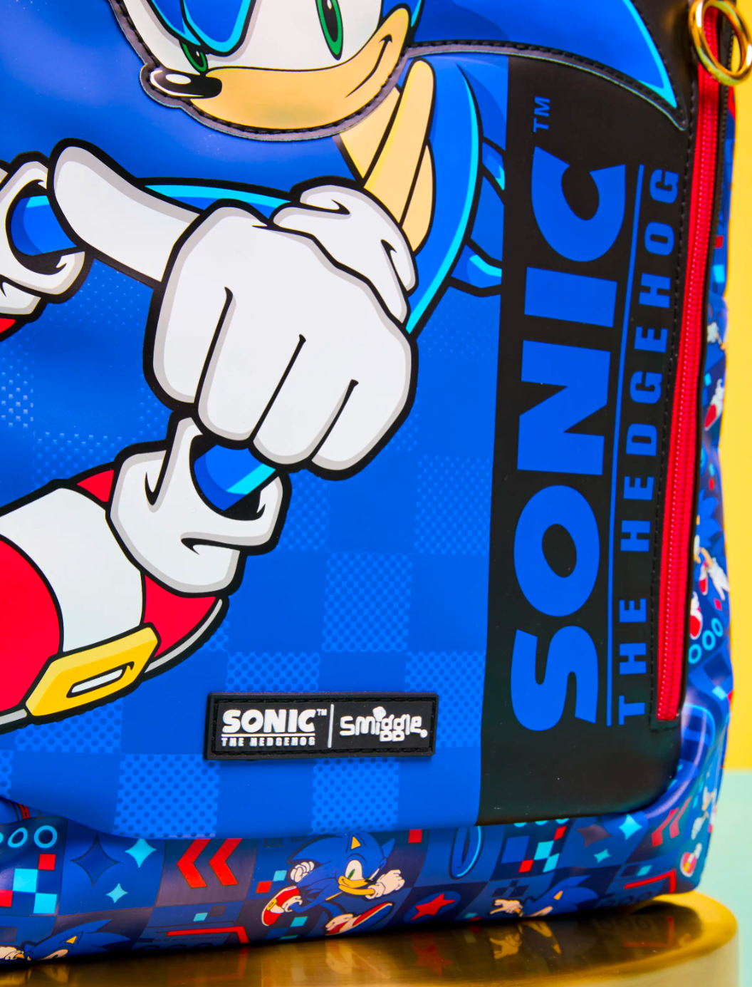 Smiggle Sonic primary school backpack