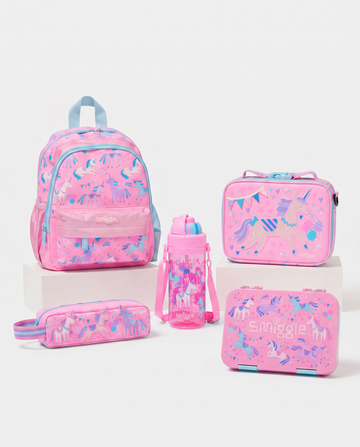 Smiggle unicorn teeny tiny kg1 kg2 set 5 pcs
