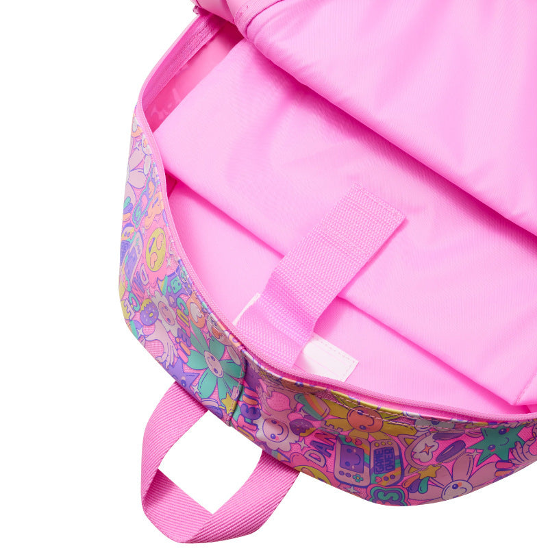 Smiggle flower primary school backpack