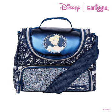 Smiggle Cinderella Double Decker Lunchbox with Strap
