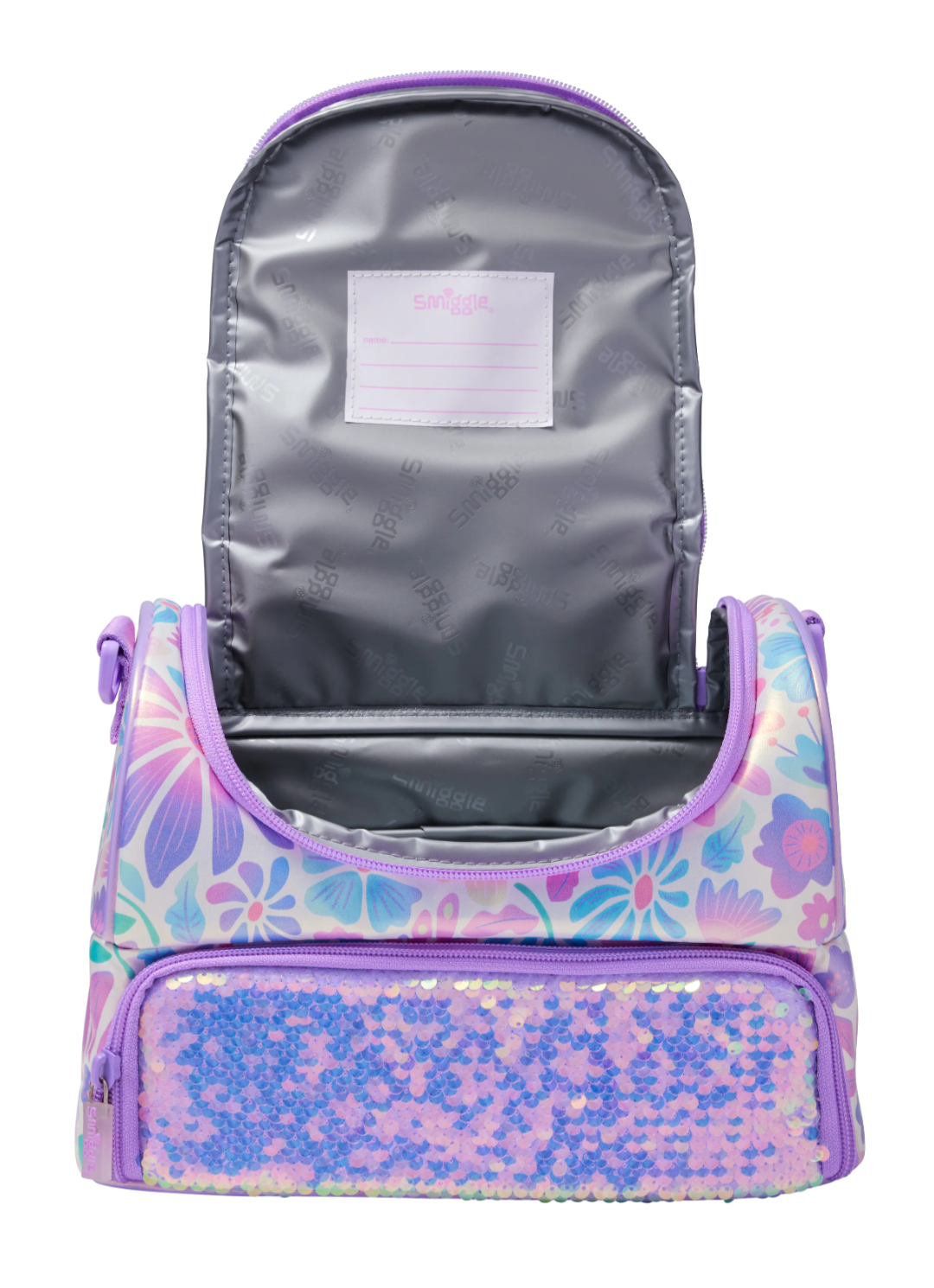 Bloom Large Double Compartment Lunchbox With Strap smig.uk