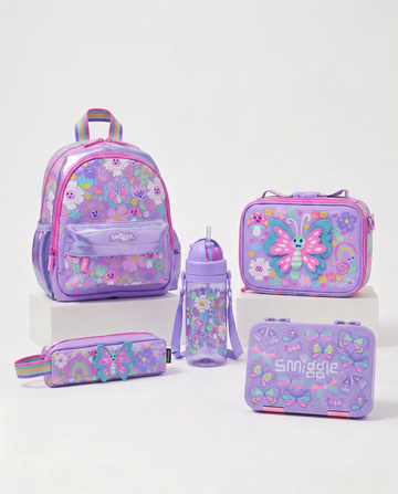 Smiggle Butterfly teeny tiny set 5pcs kg1 kg2