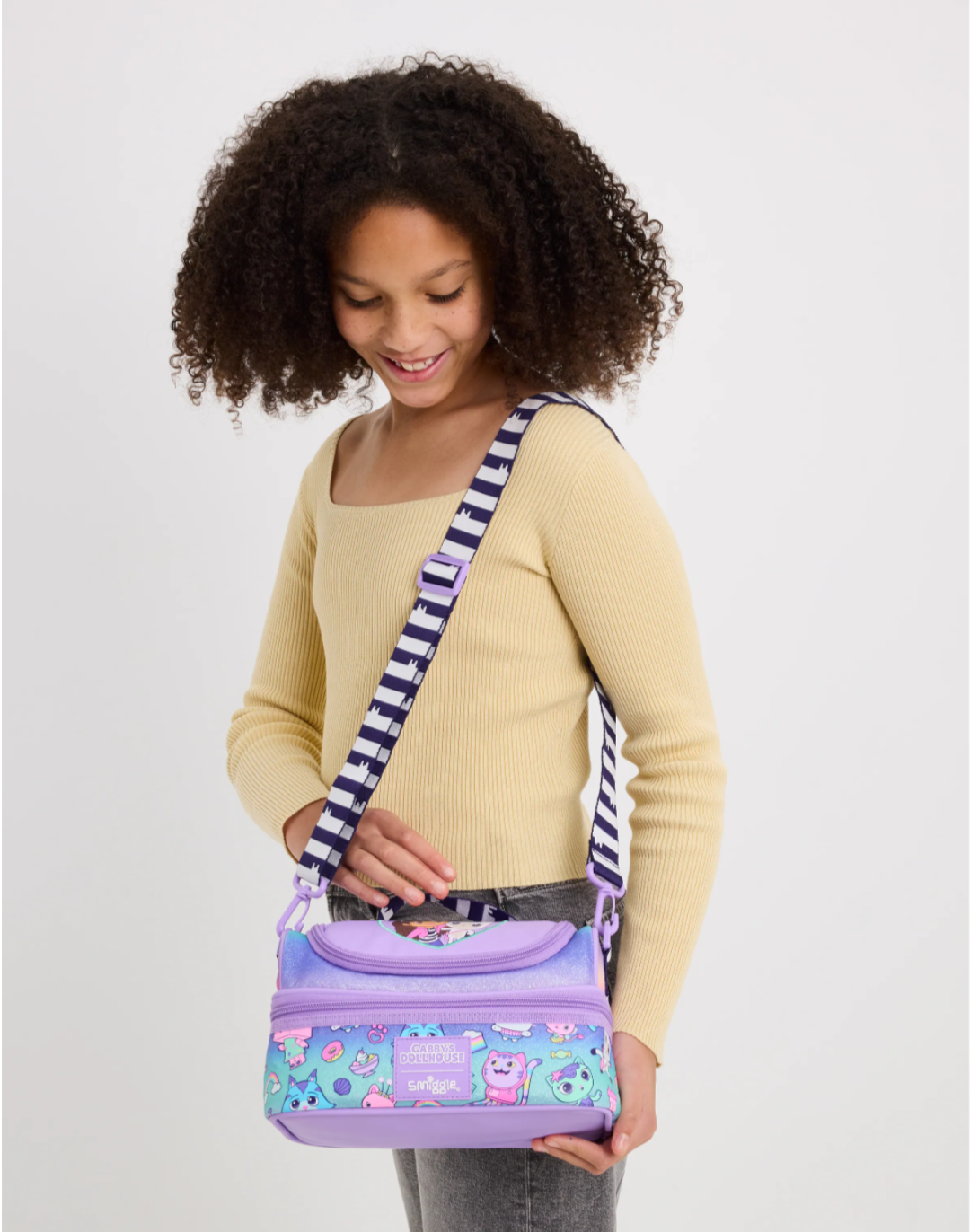 Smiggle Gabby's doll house  Double Decker Lunchbox