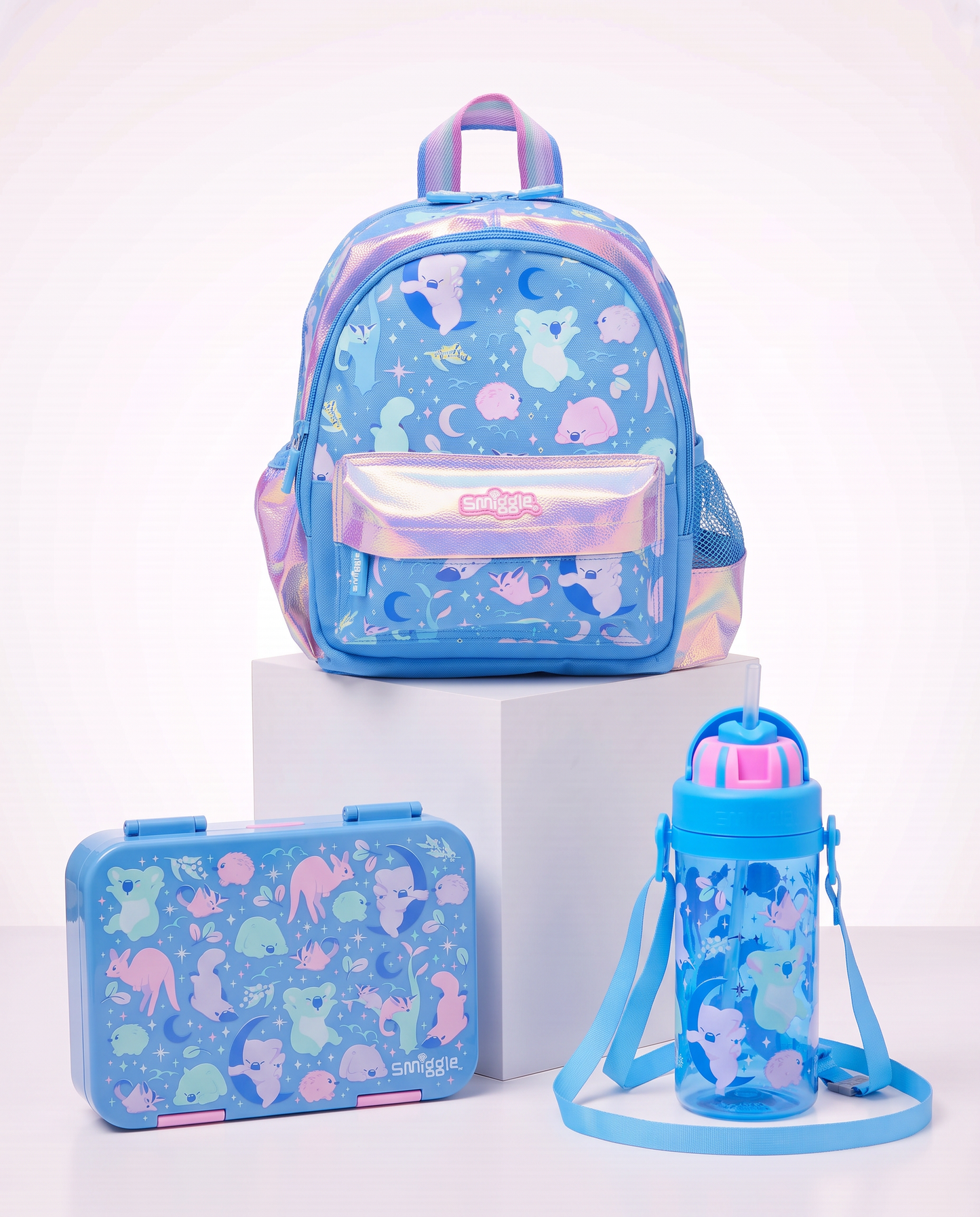 Smiggle koala teeny tiny 3pcs set kg1 kg2