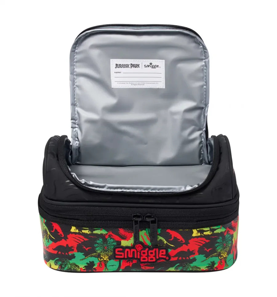 Smiggle dino Double Decker Lunchbox