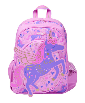 Smiggle Pink Adventurous Junior Character Backpack