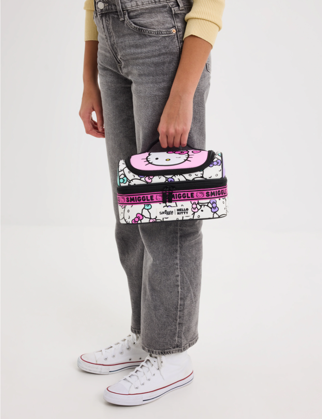 Smiggle Hello kitty Double Decker Lunchbox