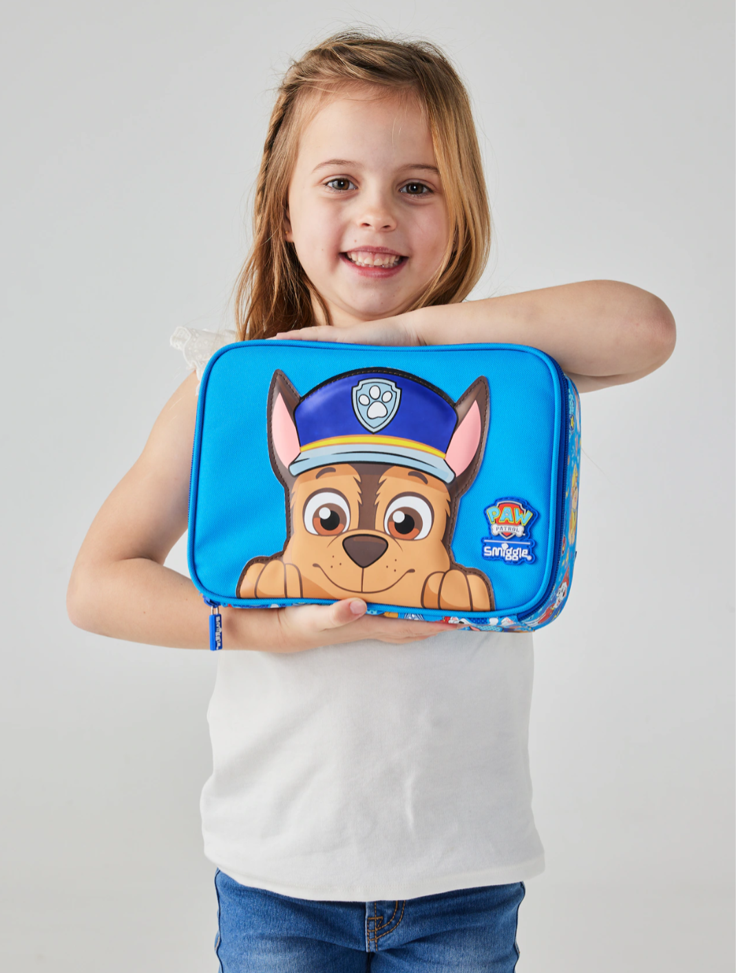 Smiggle paw patrol chase lunch bag