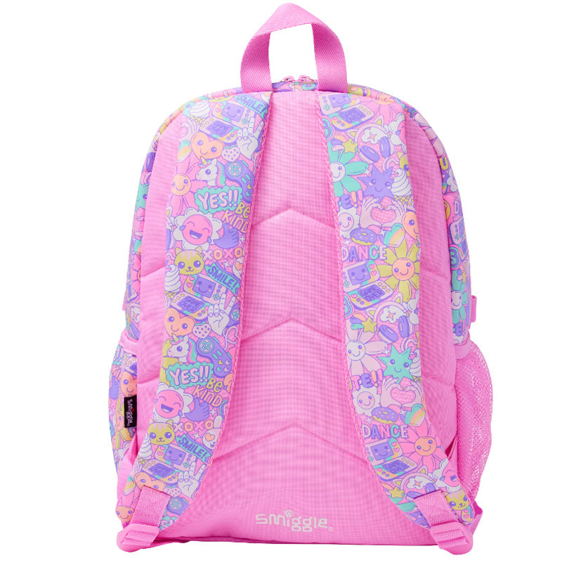 Smiggle flower primary school backpack
