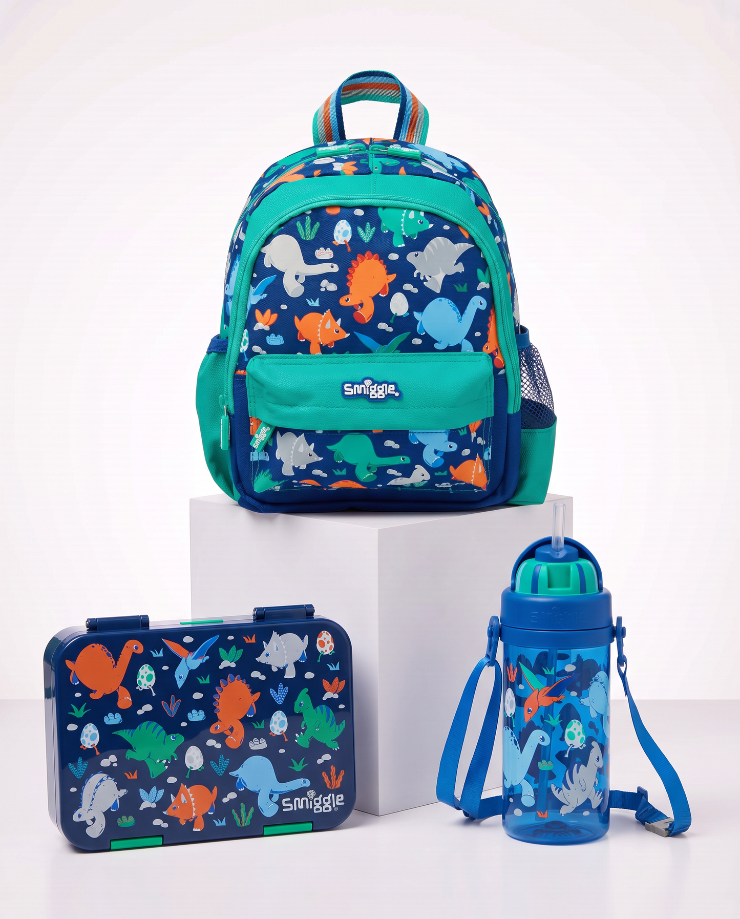 Smiggle dino teeny tiny 3pcs set