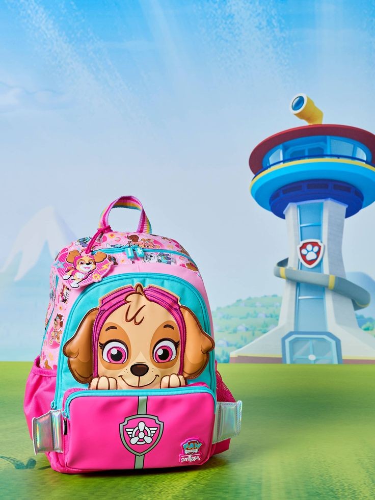 Smiggle paw patrol sky junior backpack