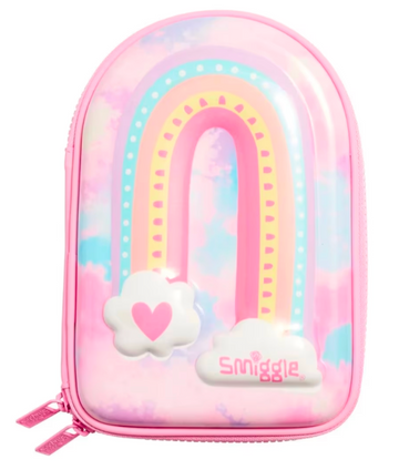 Smiggle rainbow pencil case