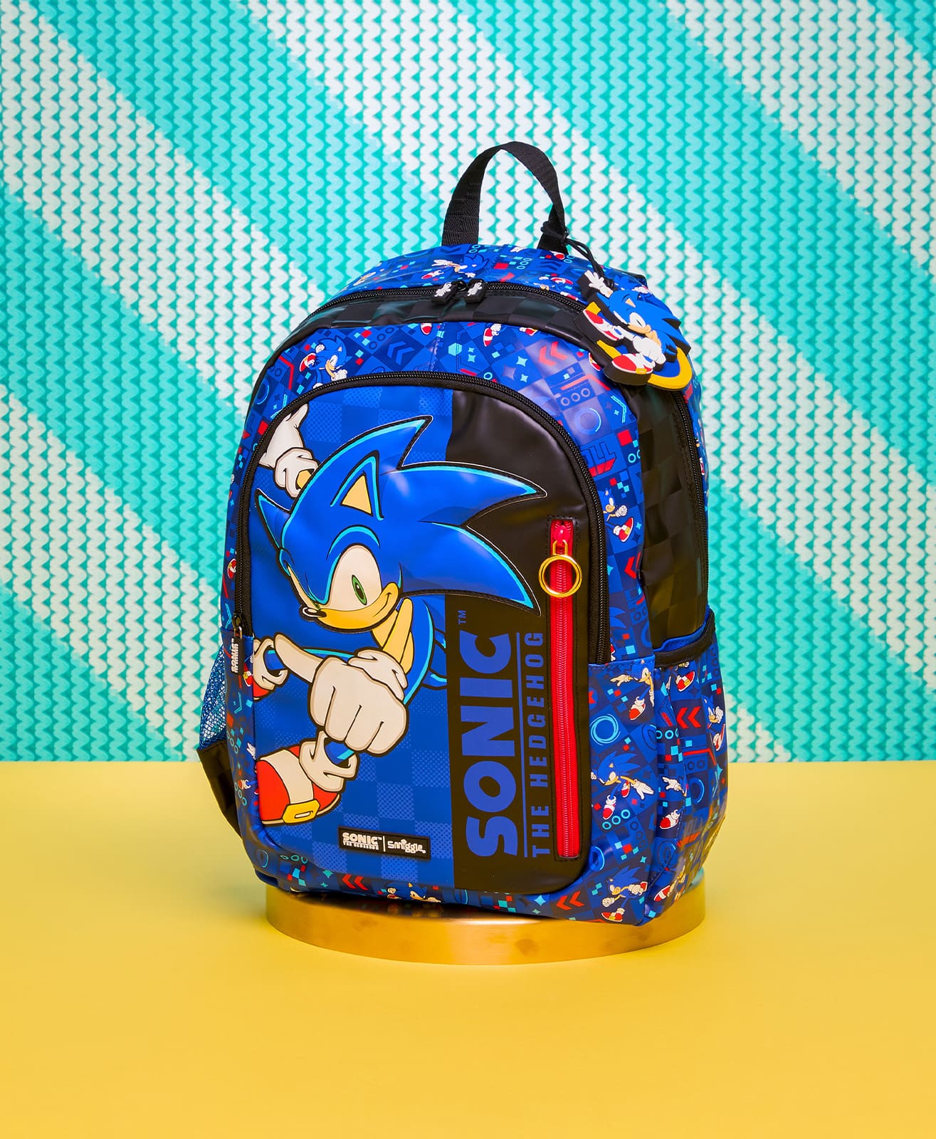 Smiggle Sonic primary school backpack