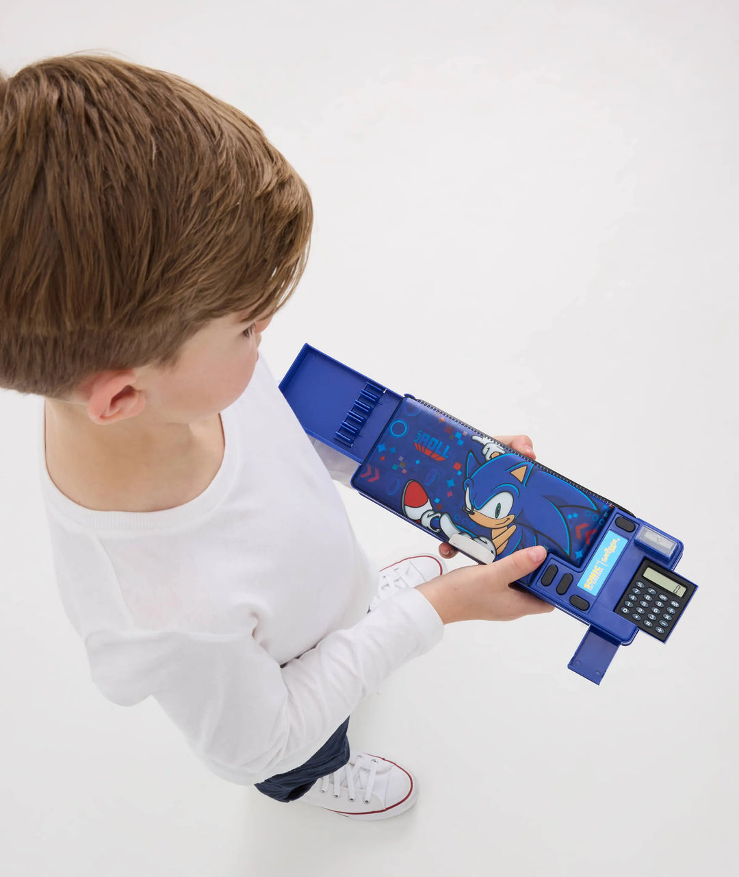 Sonic pop out pencil case