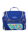 Smiggle Blue Beta Double Decker Lunchbox with Strap
