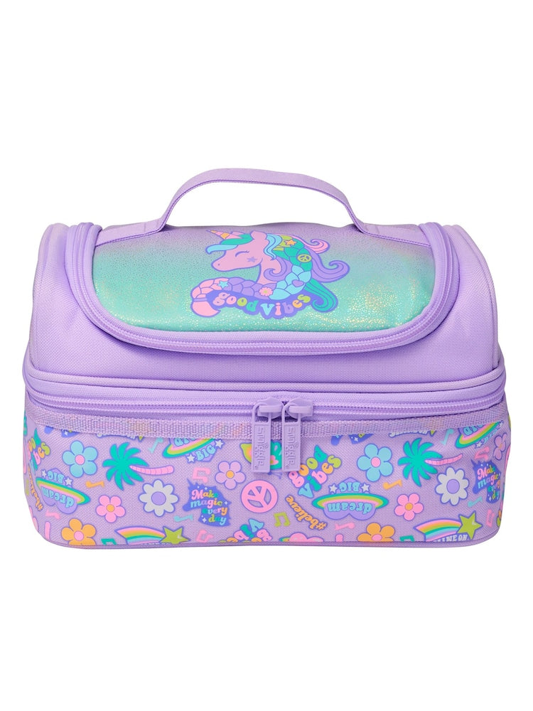 Smiggle unicorn Double Decker Lunchbox