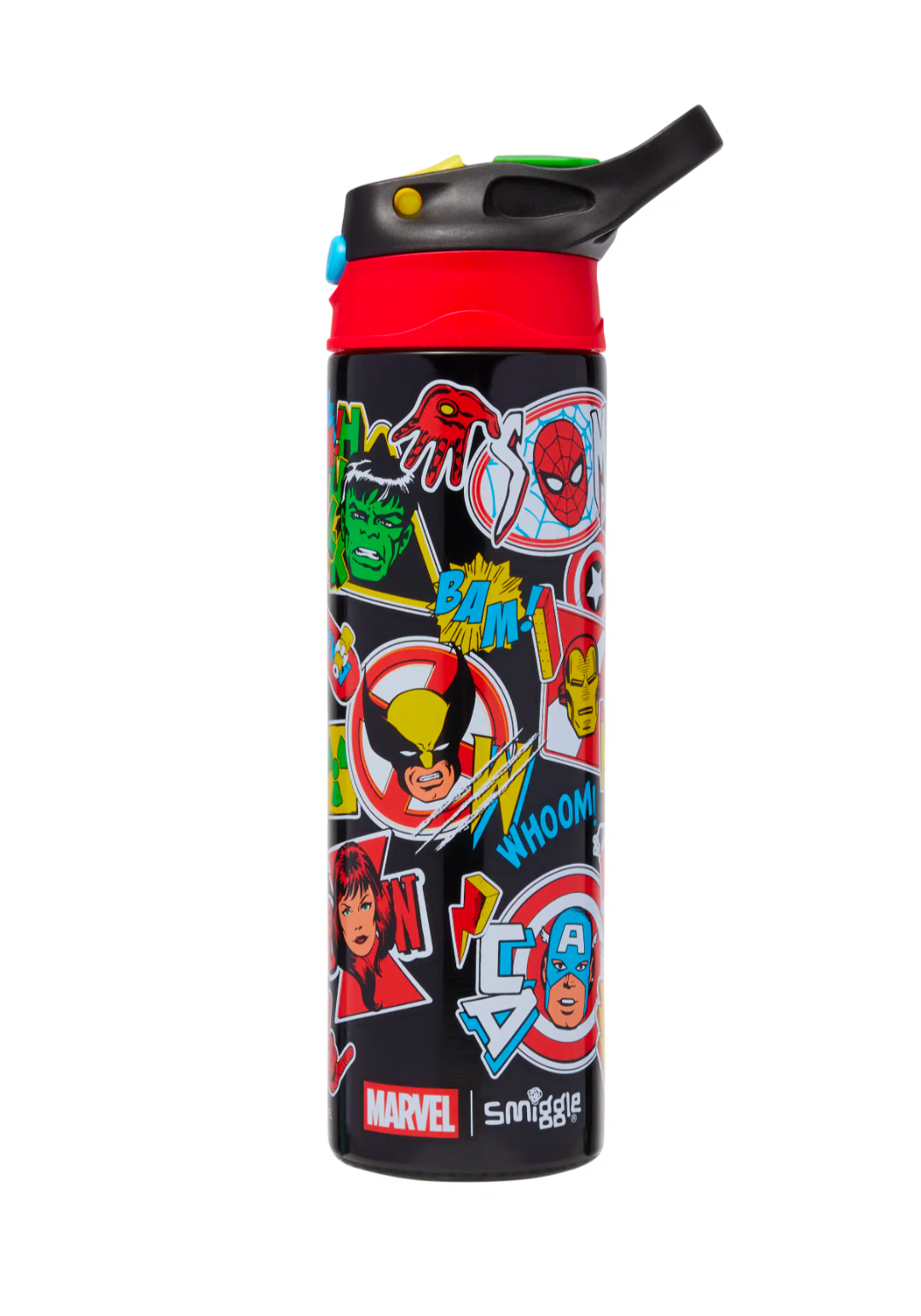 Marvel Insulated Stainless Steel Flip Drink Bottle 520Ml