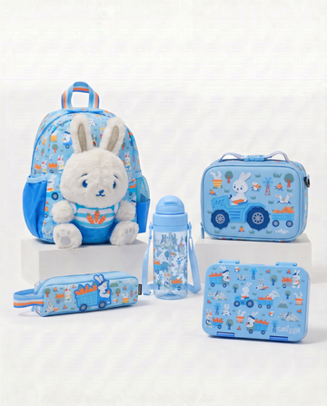 Smiggle rabbit Bunny teeny tiny 5pcs set kg1 kg2