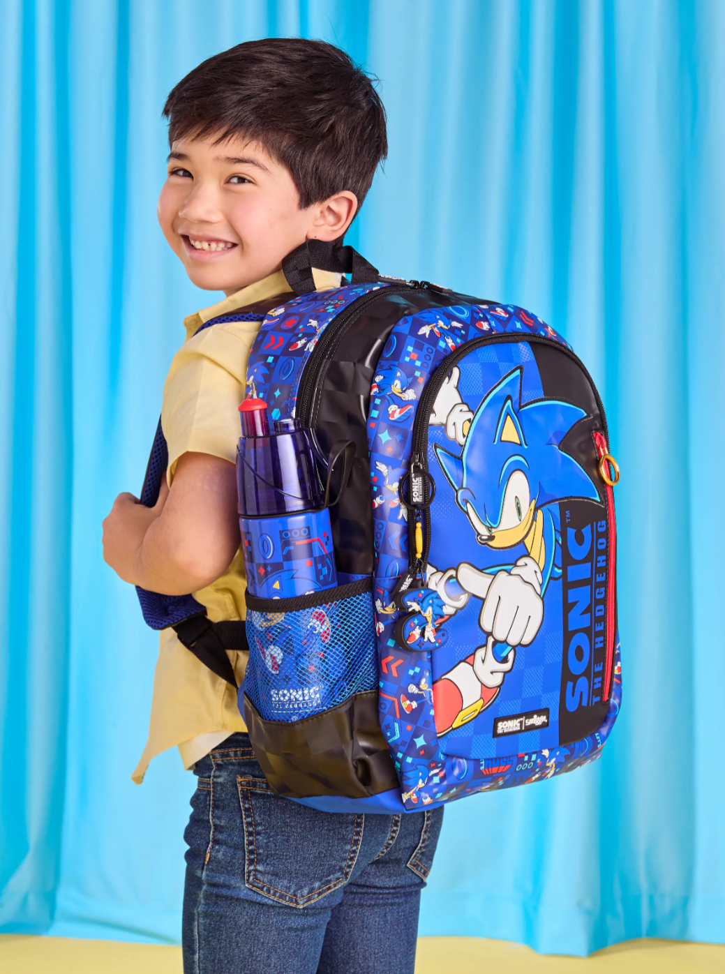 Smiggle Sonic primary school backpack
