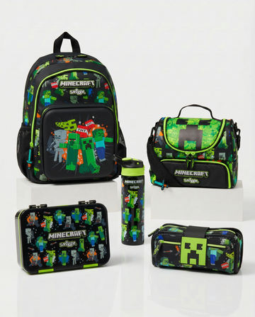 smiggle minecraft junior school 5 pcs set