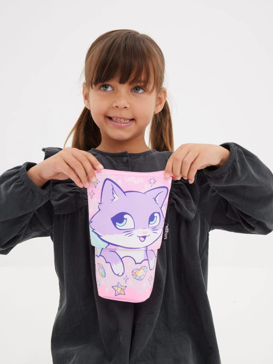 Smiggle cat pencil case