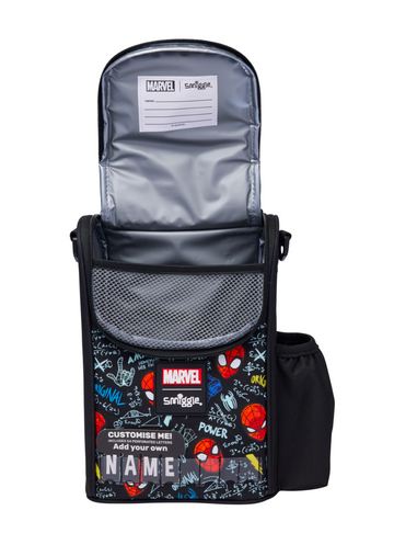 Spiderman junior lunch bag with strap