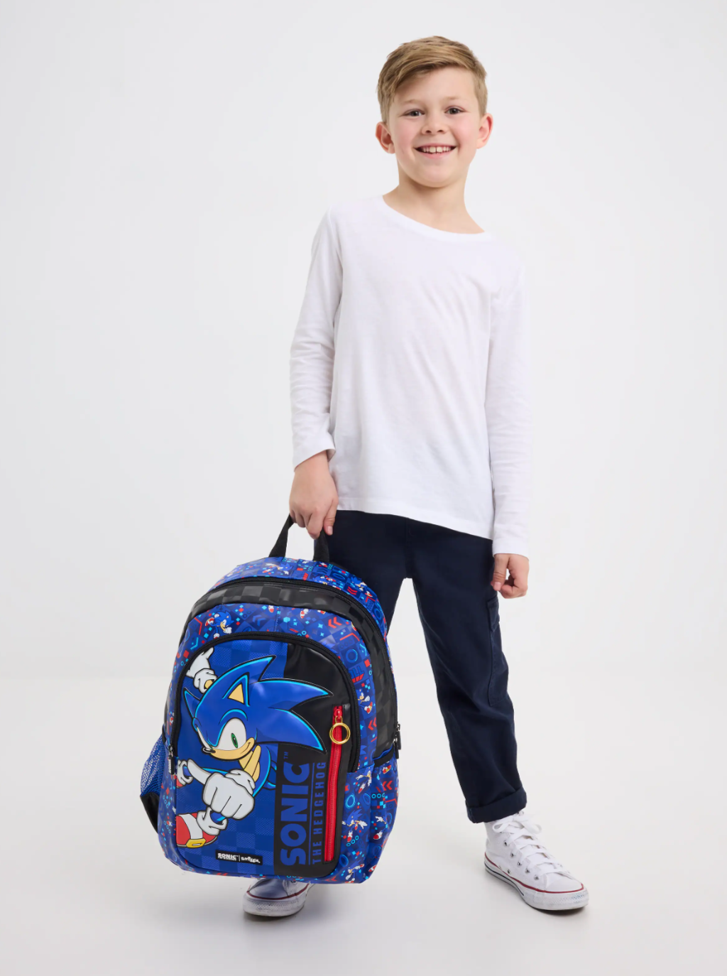 Smiggle Sonic primary school backpack