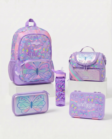 Butterfly & flower primary school set 5pcs