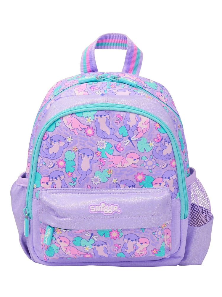Smiggle Purple Out & About Teeny Tiny Backpack