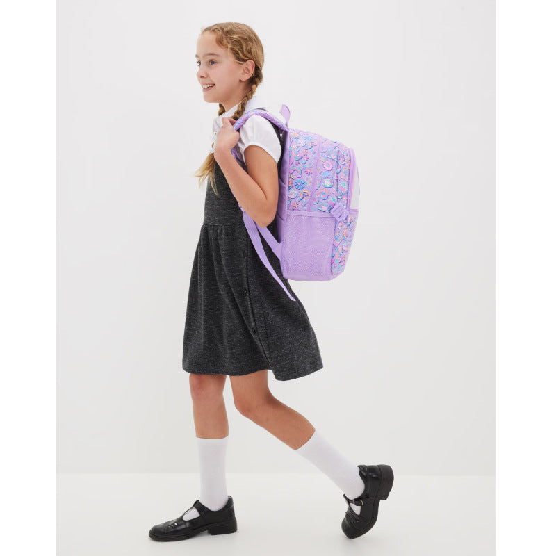 Smiggle butterfly primary school backpack