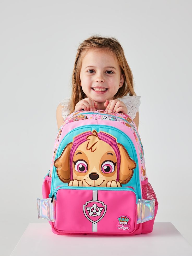 Smiggle paw patrol sky junior backpack