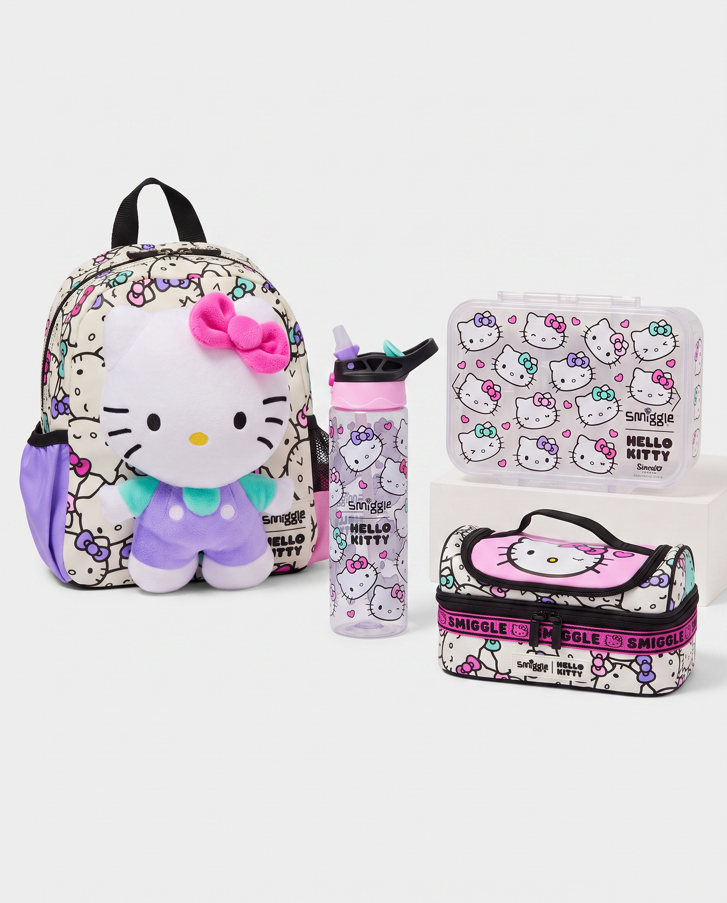 Hello kitty teeny tiny 4pcs set kg1 kg2