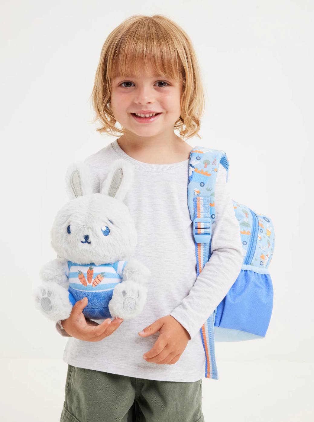 Out & About Teeny Tiny Backpack With Detachable Plush Toy