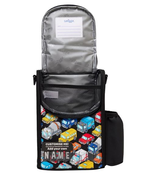Smiggle cars lunch bag with strap