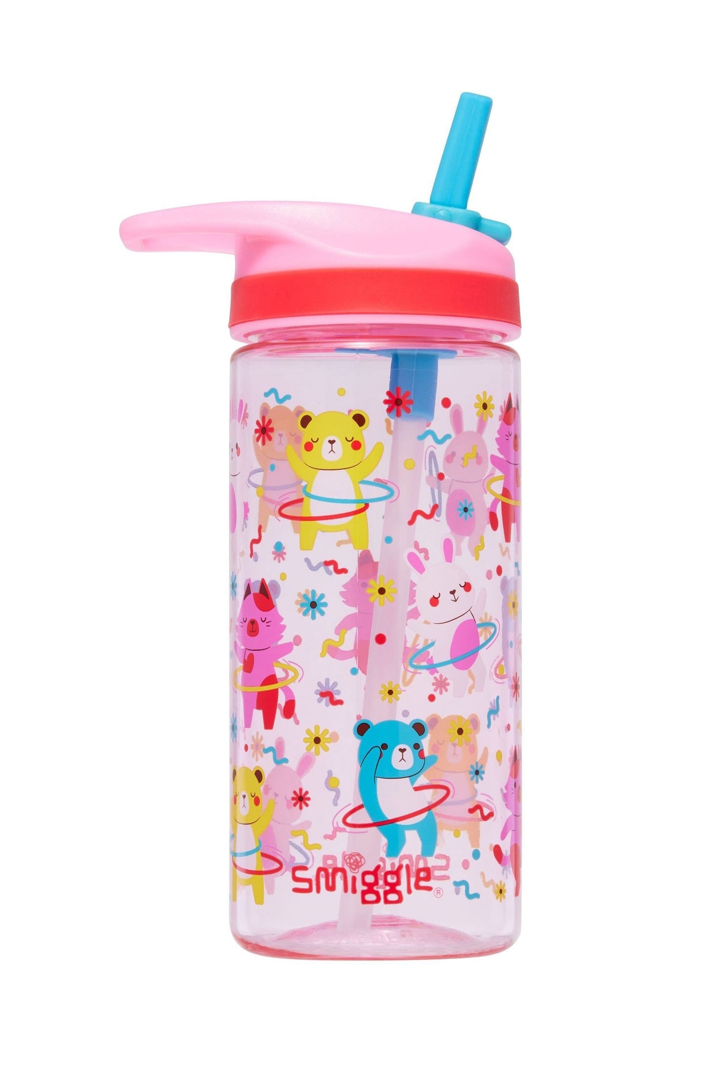 Smiggle bear bpa free drink bottle 430ml