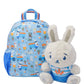 Out & About Teeny Tiny Backpack With Detachable Plush Toy