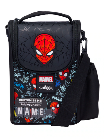 Spiderman junior lunch bag with strap
