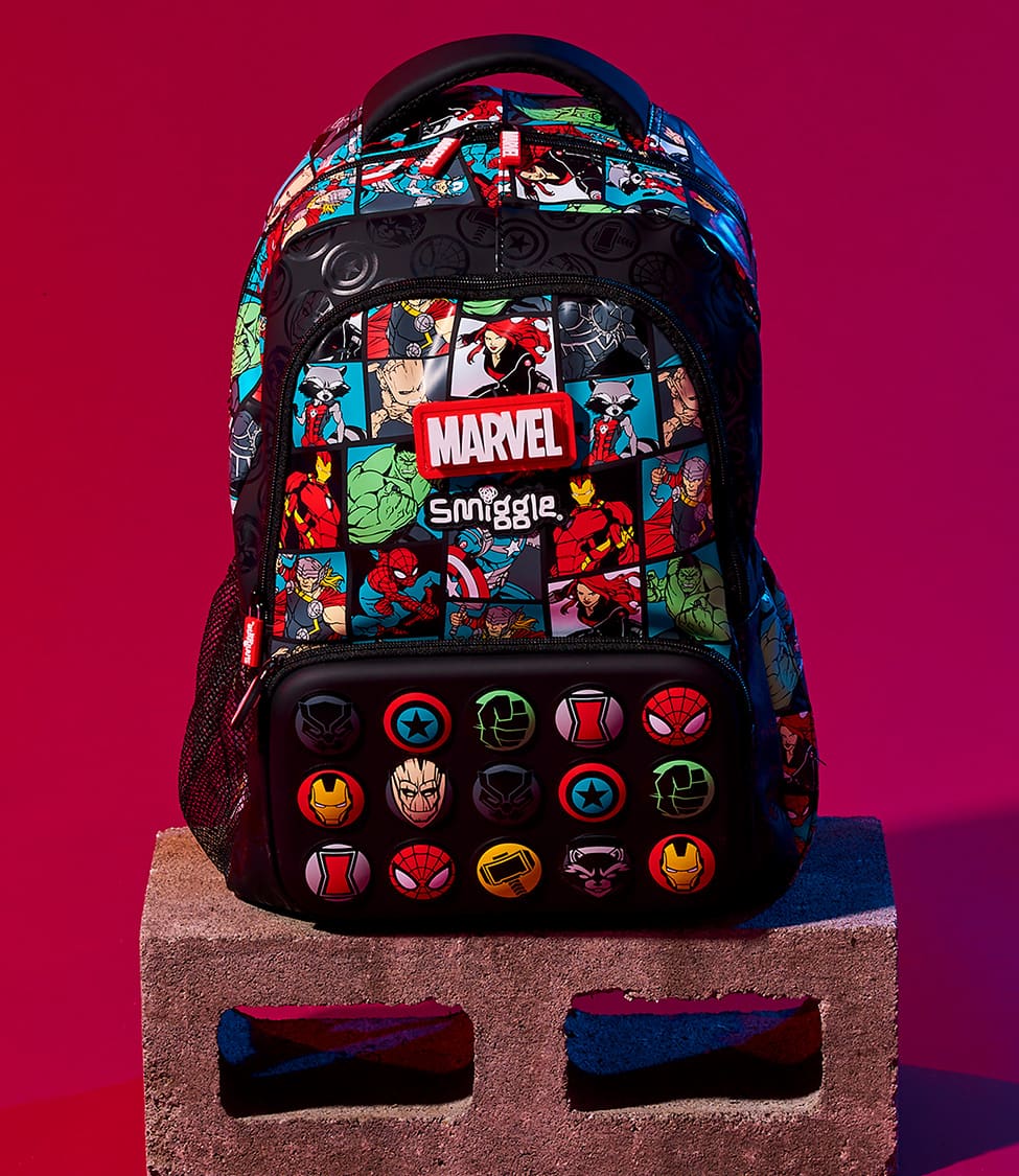 Smiggle Marvel Avengers primary backpack