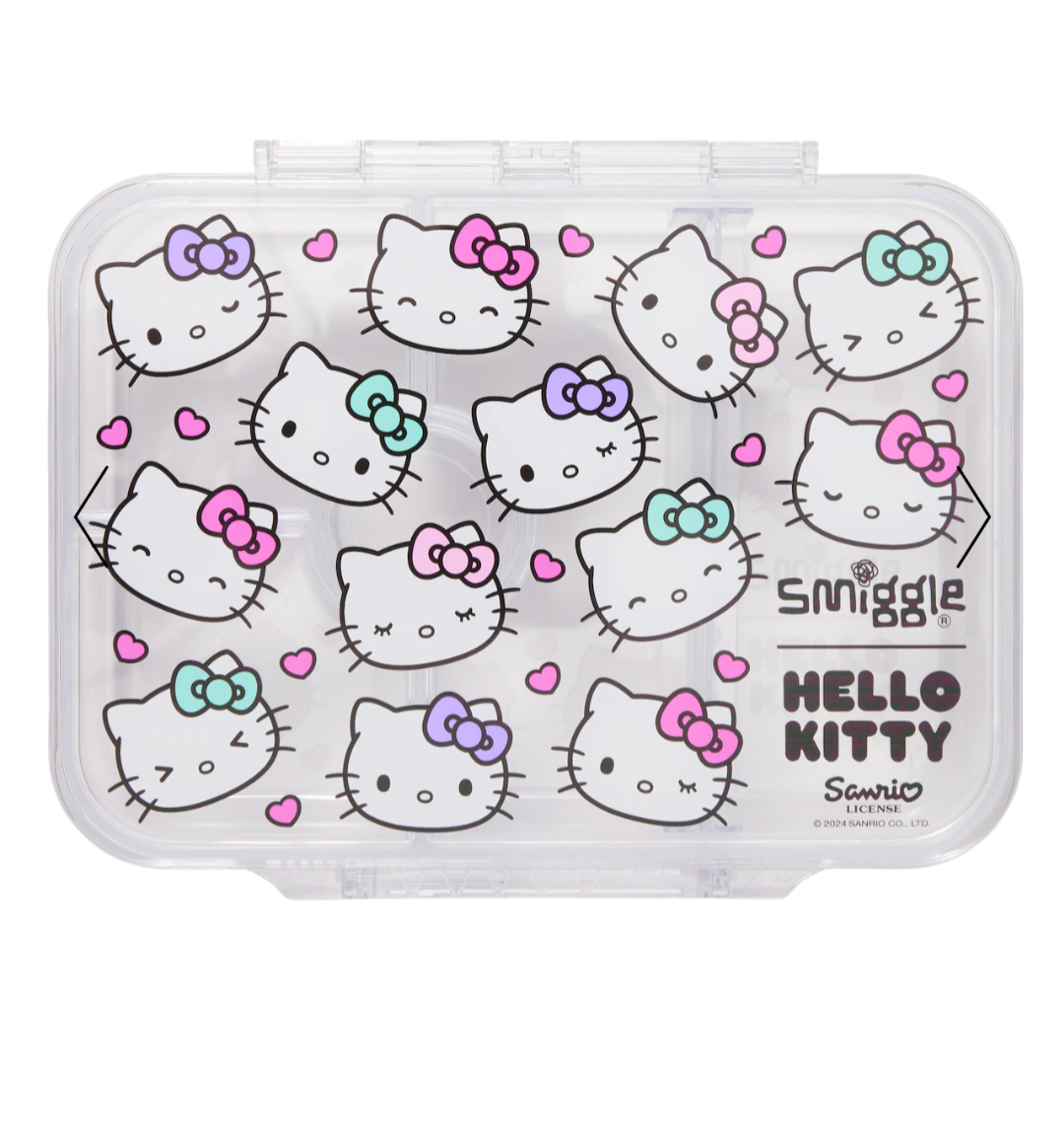 Hello kitty flowers lunch box