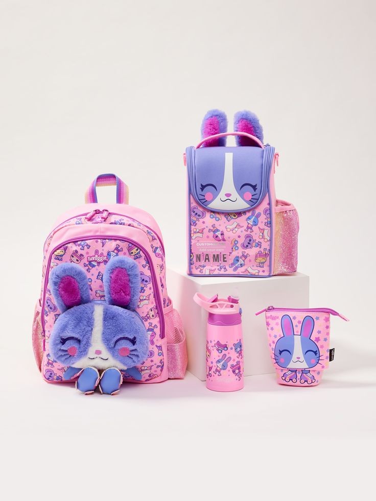 Smiggle Rabbit junior 4pcs set