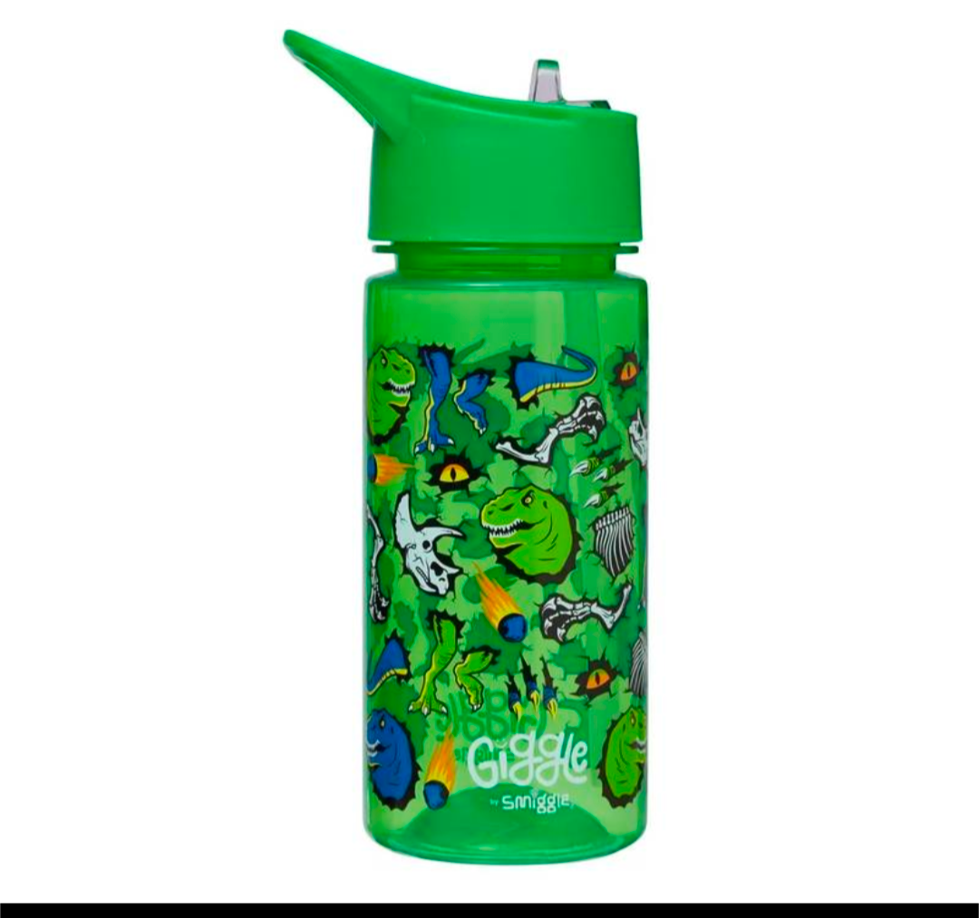 Dinosaur bpa free drink bottle 430ml